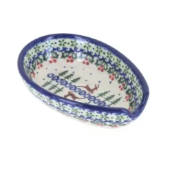 Blue Rose Polish Pottery 89 Vena Small Spoon Rest -Target KitchenAid GUEST 93e69f58 9b3b 43a4 bed4 ad5611193945