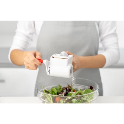 Cuisipro Surface Glide Technology Rotary Dual Grater White 5 Cuisipro Surface Glide Technology Rotary Dual Grater White - Image 3