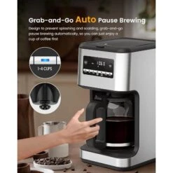 ZAFRO 14-Cup Coffee Maker, 24-Hour Programmable Coffee Brewer, Keep Warm, Drip Free, Washable Filter, Stainless Steel, Silver 14 ZAFRO 14-Cup Coffee Maker, 24-Hour Programmable Coffee Brewer, Keep Warm, Drip Free, Washable Filter, Stainless Steel, Silver -Target KitchenAid GUEST 9458c327 c988 4338 afaf 1d46c3bae7a3