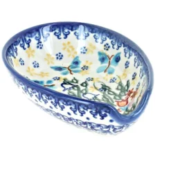 Blue Rose Polish Pottery 89 Vena Small Spoon Rest -Target KitchenAid GUEST 9465b7a7 7b9e 4c17 bd5e bda23eb6f179