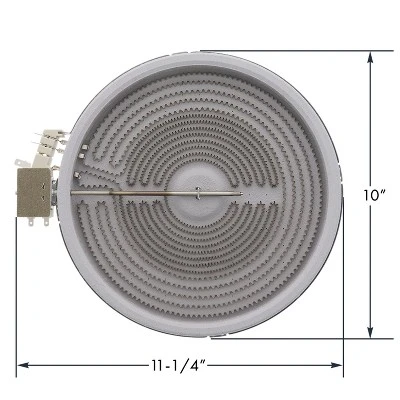 ERP® Replacement Dual Radiant Heat Element For Electrolux® Part Number 316282000 In Gray 5 ERP® Replacement Dual Radiant Heat Element For Electrolux® Part Number 316282000 In Gray - Image 3