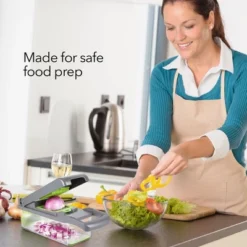 HOM All-In-One Vegetable Chopper & Meal Prep Container - Kitchen Tool For Chopping, Slicing, And Dicing (Transparent) 11 HOM All-In-One Vegetable Chopper & Meal Prep Container - Kitchen Tool For Chopping, Slicing, And Dicing (Transparent) -Target KitchenAid GUEST 94cd521f 7128 4118 b992 101fa313ca4c