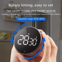Link LED Modern Knob Rotation Kitchen Timer Large Display Timer Magnetic Back Great For Baking Classrooms Fitness Studying Easy For Kids & Seniors -Target KitchenAid GUEST 94f45c5d 2e99 40d9 8e7c f00481408548