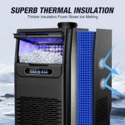 RAPSUAR 13.5in 80 Lbs./24H Built-in/Freestanding Commercial Ice Maker With LCD Panel -Target KitchenAid GUEST 94fa2fbb f1a6 4245 95c2 451949eab73d