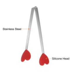 Unique Bargains Stainless Steel Silicone Tips Cooking Grilling Food Tongs 8 Pcs -Target KitchenAid GUEST 953f5fdd 9da6 46ee b71d 69a505671ef1