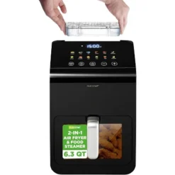 NutriChef NCAF60T01.5 6L Digital Air Fryer With Silver Handle -Target KitchenAid GUEST 960626e4 518f 440e b38a fdd26a8c473d