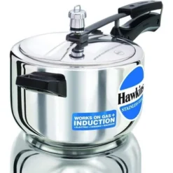 Hawkins 4L Stainless Steel Induction Compatible Inner Lid Pressure Cooker: Cool Touch Handle, Locking Lid, Hand Wash -Target KitchenAid GUEST 964f7d8d 925b 4634 b092 a5fecff95b72