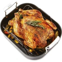 All-Clad Essentials Hard Anodized Nonstick Roaster With Rack 11x14 Inch -Target KitchenAid GUEST 965ce5a8 a9e9 4842 87cf 06a389bbfdda