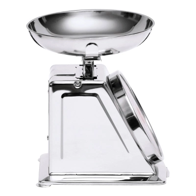 Escali Mercado Dial Scale With Bowl: Stainless Steel Manual Kitchen Food Scale, 11 Lb Capacity, Silver 4 Escali Mercado Dial Scale With Bowl: Stainless Steel Manual Kitchen Food Scale, 11 Lb Capacity, Silver - Image 2