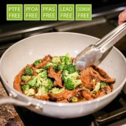 TECHEF CeraTerra - 12" Ceramic Nonstick Flat Bottom Wok/Stir-Fry Pan 8 TECHEF CeraTerra - 12" Ceramic Nonstick Flat Bottom Wok/Stir-Fry Pan -Target KitchenAid GUEST 96c07f12 9e80 4d93 8329 8ed28248ed45