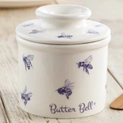 Butter Bell® Crock – Farmhouse Honey Bee Ceramic Butter Keeper, Beekeeper-Inspired Butter Dish For Fresh, Spreadable Butter -Target KitchenAid GUEST 9714a567 0ef5 49f9 a147 2f5e4999b043
