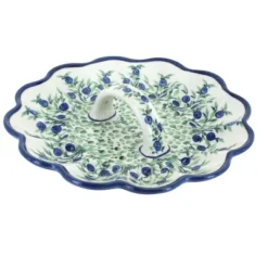 Blue Rose Polish Pottery 1559 Zaklady Egg Plate 11 Blue Rose Polish Pottery 1559 Zaklady Egg Plate -Target KitchenAid GUEST 97254f39 c587 48b5 881f d220e17bde54