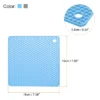 Unique Bargains Heat Resistant Non-Slip Flexible Durable Trivet Mats Light Blue, Light Gray 2 Pcs -Target KitchenAid GUEST 972659cf d9ad 4390 8717 95536a7752c0