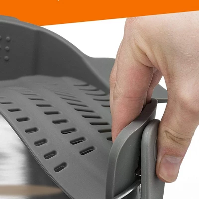 Cheer Collection Heat Resistant Snap-On Pot Strainer 5 Cheer Collection Heat Resistant Snap-On Pot Strainer - Image 3