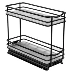 Lynk Professional Pull Out Sliding 2-Tier Spice Rack Cabinet Organizer Black: Powder-Coated Steel, Ball Bearing Glides 13 Lynk Professional Pull Out Sliding 2-Tier Spice Rack Cabinet Organizer Black: Powder-Coated Steel, Ball Bearing Glides -Target KitchenAid GUEST 974ce099 f57e 41a3 9ff1 c09e2829e2fc