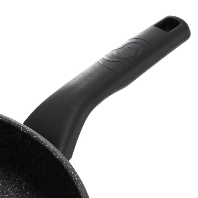 Korkmaz Ornella Nonstick Aluminum Frying Pan In Granite Black 4 Korkmaz Ornella Nonstick Aluminum Frying Pan In Granite Black - Image 2