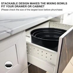 Itopfox 5-Piece Plastic Mixing Bowls With Lids Set, Nesting Bowls For Mixing, Baking, Prepping, Cooking And Serving Food, Dishwasher & Microwave Safe 15 Itopfox 5-Piece Plastic Mixing Bowls With Lids Set, Nesting Bowls For Mixing, Baking, Prepping, Cooking And Serving Food, Dishwasher & Microwave Safe -Target KitchenAid GUEST 97ec93ef c752 4418 9245 604fb76f4441