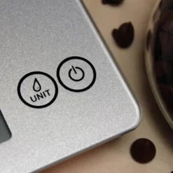 Escali Arti Glass Digital Scale Shiny Silver: Kitchen Food Scale With Oversized Electronic Display, 15lb Capacity, Battery Included -Target KitchenAid GUEST 97ffc66e f4a5 4992 89c3 ab6e6ed08a53