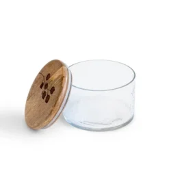 Leafy Twig Glass Jar/Container With Wooden Lid-700 Ml -Target KitchenAid GUEST 980e26cd 5552 4dbc a3c5 06a76e11ad58