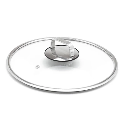 Livwell Brands Diamond Clad 14" Tempered Glass Lid With Silicone Rim And Cool Touch Insulated Handle: Dishwasher-Safe, Lifetime Warranty 7 Livwell Brands Diamond Clad 14" Tempered Glass Lid With Silicone Rim And Cool Touch Insulated Handle: Dishwasher-Safe, Lifetime Warranty - Image 5
