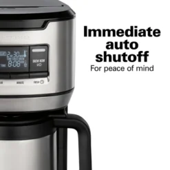 Hamilton Beach 12C Program Coffee Maker 46391: Drip Coffee Pot, 12 Cup Capacity, Chrome Silver, Electric, 1025W 11 Hamilton Beach 12C Program Coffee Maker 46391: Drip Coffee Pot, 12 Cup Capacity, Chrome Silver, Electric, 1025W -Target KitchenAid GUEST 98665e5b 26ef 45b9 8ade 81117a79460f