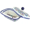 Blue Rose Polish Pottery 66 Vena Butter Tub -Target KitchenAid GUEST 98907092 18ed 4e8b 9167 3fd52c872f67