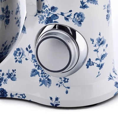 Laura Ashley 4.5L Lightweight Stand Mixer Rose: 1300W, 10 Speeds, Blue, 1-Year Warranty, 8.66" Height, 7.93 Lbs 8 Laura Ashley 4.5L Lightweight Stand Mixer Rose: 1300W, 10 Speeds, Blue, 1-Year Warranty, 8.66" Height, 7.93 Lbs - Image 6