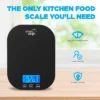 Smart Weigh Digital Food Scale - 11-pound Capacity - Black -Target KitchenAid GUEST 99101bb9 133a 4ae2 ae55 c5a339b7d546