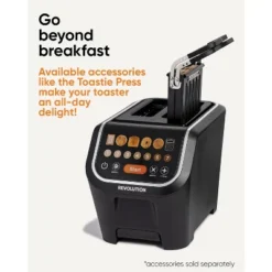 Revolution InstaGLO R90 Smart Digital Touchscreen Toaster Matte Black -Target KitchenAid GUEST 991812d5 2894 4731 850a 7c842bb684a2
