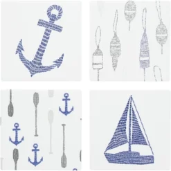 Pavilion Gift Company - Lake - 4" Ceramic Coasters (Set Of 4) - Trivets -Target KitchenAid GUEST 991a62c6 056d 4572 9093 d4948c6ac669