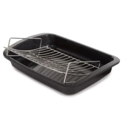 BergHOFF Graphite Non-stick Recycled Cast Aluminum Roaster With Removable Rack 16.5" X 11" X 2.75" 14 BergHOFF Graphite Non-stick Recycled Cast Aluminum Roaster With Removable Rack 16.5" X 11" X 2.75" -Target KitchenAid GUEST 99531332 a64e 4923 ba70 df4e3521751c