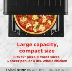 Instant Pot Omni 6-Slice Air Fryer Toaster Oven, Exclusive Bonus Pizza Pan Accessory: 1800W, Dishwasher-Safe, Includes Pizza Pan & More -Target KitchenAid GUEST 99c6350a 551e 4ea7 af1c 85cc834708ff