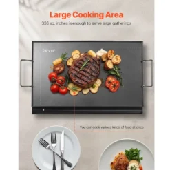 VEVOR Carbon Steel Griddle, 24x16 Inch Universal Flat Top Rectangular Plate, Gas Grill Griddle For BBQ Grill, Teppanyaki, Black 13 VEVOR Carbon Steel Griddle, 24x16 Inch Universal Flat Top Rectangular Plate, Gas Grill Griddle For BBQ Grill, Teppanyaki, Black -Target KitchenAid GUEST 99cb2a48 3782 46b0 89ab 6396ceb83df8