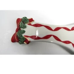 Spode Christmas Tree Ribbons Spoon Rest, 9.25" Festive Holiday Cooking Utensil Holder, Fine Earthenware - Dishwasher Safe, Christmas Kitchen Décor -Target KitchenAid GUEST 99fc21df 2e6c 4b6f 9151 53e2c067c399
