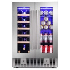 R.W.FLAME Beverage Fridge With Dual-Zone Cooler And Glass Door, 24-Inch Under Counter Design,Built-in Or Freestanding, Smart Touchscreen 12 R.W.FLAME Beverage Fridge With Dual-Zone Cooler And Glass Door, 24-Inch Under Counter Design,Built-in Or Freestanding, Smart Touchscreen -Target KitchenAid GUEST 9a373219 73c9 409f 9733 9a67ce2fe5fa