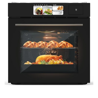 TROPOW 24" Built-In Electric Single Wall Oven - 2.5 Cu. Ft Convection Oven With 8 Cooking Modes 8 TROPOW 24" Built-In Electric Single Wall Oven - 2.5 Cu. Ft Convection Oven With 8 Cooking Modes - Image 6