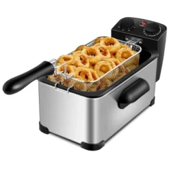 Costway Electric Deep Fryer 3.2 QT/12-Cup Stainless Steel 1700W With Frying Basket 20 Costway Electric Deep Fryer 3.2 QT/12-Cup Stainless Steel 1700W With Frying Basket -Target KitchenAid GUEST 9a693195 58c2 4a47 b64c 4f3bc525730c