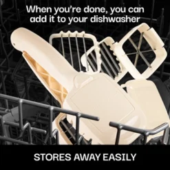 NutriChopper Handheld Vegetable And Fruit Chopper With 4 Stainless Steel Blades & Catch Container -Target KitchenAid GUEST 9a880491 2ab0 48b7 af48 7933ad5cdc40