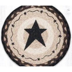 Earth Rugs Round Jute Trivet 10"x10" – Primitive Black Star Design On Natural Braided Fiber 6 Earth Rugs Round Jute Trivet 10"x10" – Primitive Black Star Design On Natural Braided Fiber -Target KitchenAid GUEST 9a9785c2 af30 4527 be68 88461dc51bc5