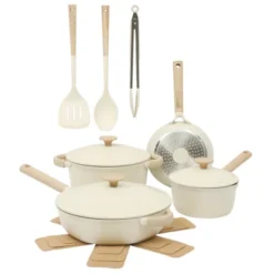 Gibson Elite Folkstone 13 Piece Pots And Pans Durable Cast Aluminum PFA Free Non Stick Ceramic Cookware Set -Target KitchenAid GUEST 9aead5e7 f77d 491f a8a3 2f8e1a716a51