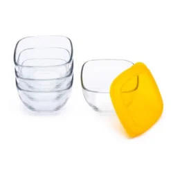 Libbey Serve It 16 Piece 2 Cup Glass Storage Bowl Container Set With Yellow Plastic Lids -Target KitchenAid GUEST 9affdf46 8de7 41b4 a273 561442daa996