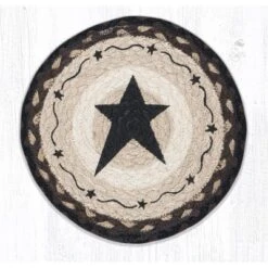 Earth Rugs Round Jute Trivet 10"x10" – Primitive Black Star Design On Natural Braided Fiber 7 Earth Rugs Round Jute Trivet 10"x10" – Primitive Black Star Design On Natural Braided Fiber -Target KitchenAid GUEST 9b1053a7 5d03 46cb bfd7 4bbbc64c6b6c