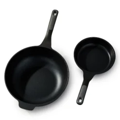 BergHOFF Leo Stone+ 2Pc Nonstick Ceramic Stir Frying Cookware Set, Recycled Cast Aluminum -Target KitchenAid GUEST 9b256dbb 2dea 4d56 bb85 e027de7375fa