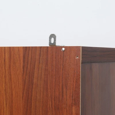 Yukimo 63" 2-Door Kitchen Pantry Storage Cabinet, 5-Tier Shelving With 2 Adjustable Shelves, Brown 10 Yukimo 63" 2-Door Kitchen Pantry Storage Cabinet, 5-Tier Shelving With 2 Adjustable Shelves, Brown - Image 8