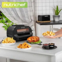 NutriChef Smart Griller With Air Fryer Combo - 7-in-1, Smokeless Indoor Grill, Adjustable Temperature -Target KitchenAid GUEST 9c77dde7 74e4 4cff ba7f 02754a5bebcd