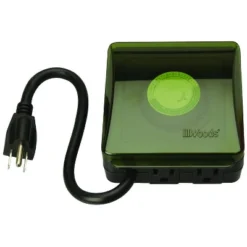 Woods - Outdoor - Plug In Timer - 125 V - Green