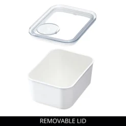 IDesign Small Canister With Removable Pour Cap - Set Of 4 - White -Target KitchenAid GUEST 9c81f06d bc12 4591 a822 7be6038884c3