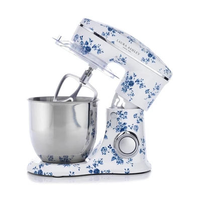 Laura Ashley 4.5L Lightweight Stand Mixer Rose: 1300W, 10 Speeds, Blue, 1-Year Warranty, 8.66" Height, 7.93 Lbs 13 Laura Ashley 4.5L Lightweight Stand Mixer Rose: 1300W, 10 Speeds, Blue, 1-Year Warranty, 8.66" Height, 7.93 Lbs - Image 11