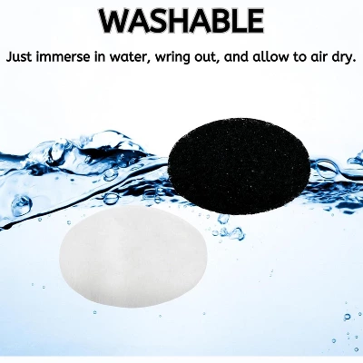 Nispira FDM2201BR Charcoal Oil Vapor Air Fryer Replacement Filters For OVENTE 2 Liter Electric Deep Fryer, 6 Packs 6 Nispira FDM2201BR Charcoal Oil Vapor Air Fryer Replacement Filters For OVENTE 2 Liter Electric Deep Fryer, 6 Packs - Image 4