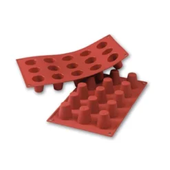 Silikomart Silicone Bakeware: Dariole (Baba) 1 Oz, 1.38" Dia X 1.5" High, 15 Cavities -Target KitchenAid GUEST 9d9fb966 f9de 4e31 bf9c d9714e548d67